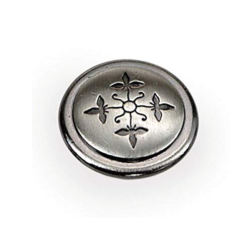 Preisvergleich Produktbild Laurey 53017 Cimarron Knauf, Durchmesser 3,2 cm, Nickel satiniert