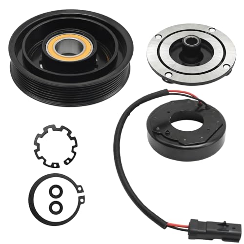Hoypeyfiy 68084834AB A/C AC Compressor Clutch Assembly Kit, Replacement for