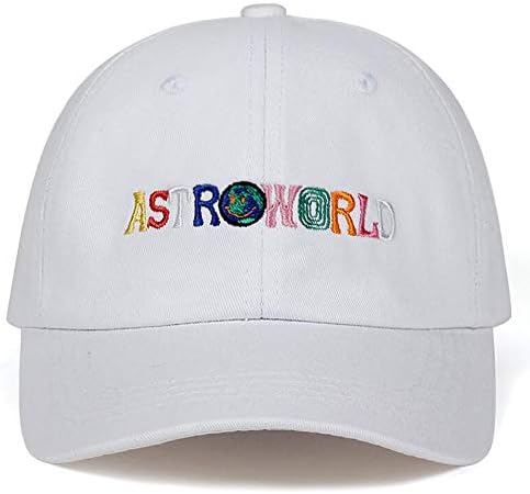 Rbfqfm ASTROWORLD Cappellino da Baseballs Travis Scott 100% Cotton Unisex  Astroworld Dad Hat cap Tour Embroidery Man Donne Summer Hat,White :  Amazon.it: Abbigliamento