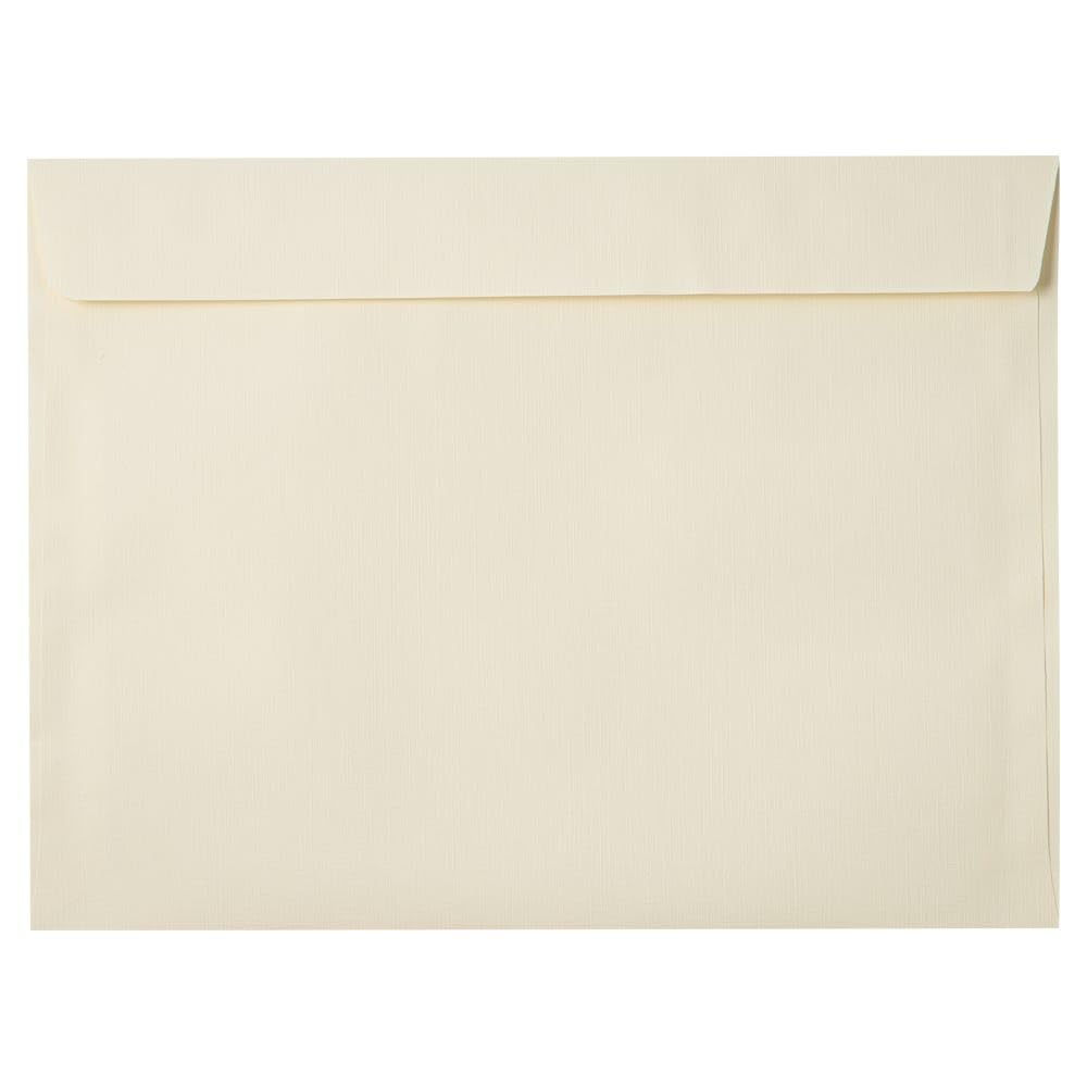 LUXPaper 9 x 12 kopert na broszury | naturalny len | 36,3 kg. Tekst | 50 szt