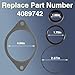 New Vacuum Pump Power Steering Seal Kit Compatible with Dodge Ram Cummins 5.9L Diesel Engine Replace#: 4089742