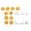 21 Pcs Hard Drive Head Replacement Comb Set Hard Disk Head Repair Data Recovery Tools