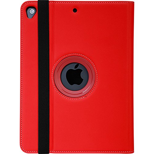 Targus Versavu Classic Apple Ipad Pro (9.7-Inch),Ipad Air 2 & Ipad (6Th/5Th Gen) Protective Tablet Case With Slim Trifold Stand Cover,Enhanced Audio,Stylus Holder,Secure Strap Closure,Red(Thz63403Gl) #TOP1