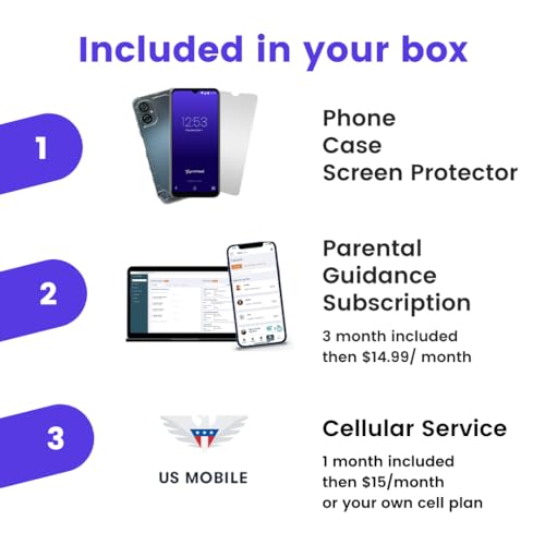 Pinwheel G53 Genesis Kids Smartphone (Age 8-18) | Parent Management System | 1,200+ Vetted Apps With Child Safety Ratings | Unlocked For Any Cell Carrier thumb #6