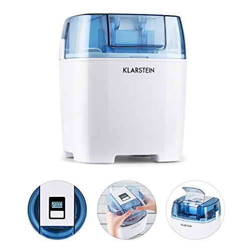 Klarstein Creamberry - Eismaschine, Speiseeismaschine, 4-in-1-Eisbereiter, Zubereitung in 20 Minuten, 1,5 Liter… – Bild 3