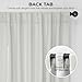 HPD Half Price Drapes - Faux Linen Curtains for Living Room (1 Panel) - 50W X 120L - Textured Room Darkening Curtains for Bedroom 120 Inches Long - Drapes for Home Decor, Birch
