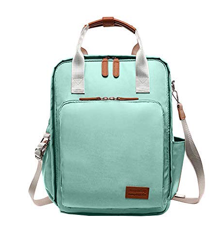 Shopizone Nappy Diaper Bag Multifunction Maternity Travel Backpack for Baby Care with Removable Shoulder Strap Green-image-29
