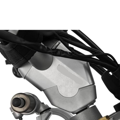 Adaptateur extension guidon pour Ducati Desert X de couleur argent