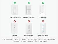 SwitchBot Smart Switch Toggle - Machen Sie Schalter intelligent, App- und Timer-Steuerung, fügen Sie Hub Mini hinzu, um es mit Alexa, Google Home und IFTTT Kompatibel zu Machen(Schwarz) – Ansicht 2