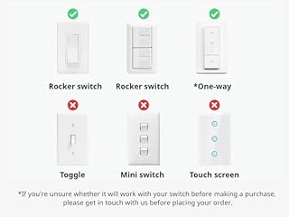 SwitchBot Smart Switch Button Pusher with Remote- Bluetooth Fingerbot for Rocker Switch/One-Way Button, Automatic Light Switch, Timer and APP Control, Works with Alexa When Paired with SwitchBot Hub (