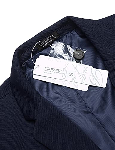 Image of COOFANDY Men's Casual Blazer Jacket Slim Fit Sports Coat Business Suit Jackets One Button