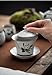 DIMEIYAN Juego de té Gaiwan, taza de té china Imagen de DIMEIYAN Juego de té Gaiwan, taza de té china