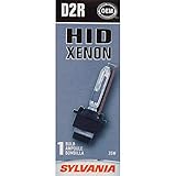 SYLVANIA - D2R Basic HID (High Intensity Discharge) Headlight Bulb - High Performance Bright, White, and Durable Lamp (Contains 1 Bulb), D2R.BX