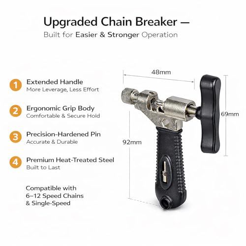 Bike Chain Tool with Dual Pliers