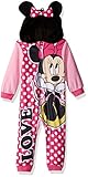 Disney Toddler Girls' Minnie Mouse Blanket Sleeper, Pink, 4T