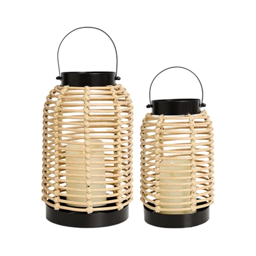 14in Lanterns Decorative for Home Decor- Decorative Candle Lanterns w/