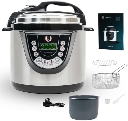 Cecotec Olla Eléctrica a Presión Programable 6L GM Olla GM D+. 10...
