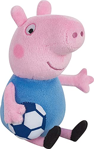 Jemini 024261 Peppa Pig T’CHOUPI Plüschtiere, Fußball, +/-17 cm, Mehrfarbig, 2 Stück