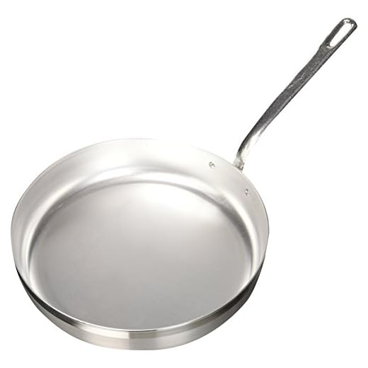 Pentole Agnelli Linea Family Cooking Alluminio Padella con Un Manico, Argento, 26 cm