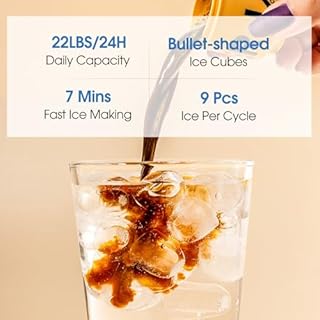 ICEVOKE 4-in-1 Self-Cleaning Water Dispenser with Ice Maker, Bottom Loading Hot & Cold Water Cooler for 5 Gallon Bottle - 22lbs/Day Ice Making - Child Safety Lock & Nightlight - for Home, Office