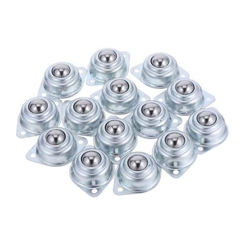 Roulettes à billes acier et roues pivotantes meubles TOPBATHY pour système de convoyage et lit.