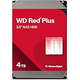 【Amazon.co.jp限定】Western Digital ウエスタンデジタル WD RedPlus 内蔵HDD ハードディスク 4TB CMR 3.5inch SATA キャッシュ128MB 5400rpm NAS対応 WD40EFZZ-AJP エコパッケージ 【国内正規代理店品】