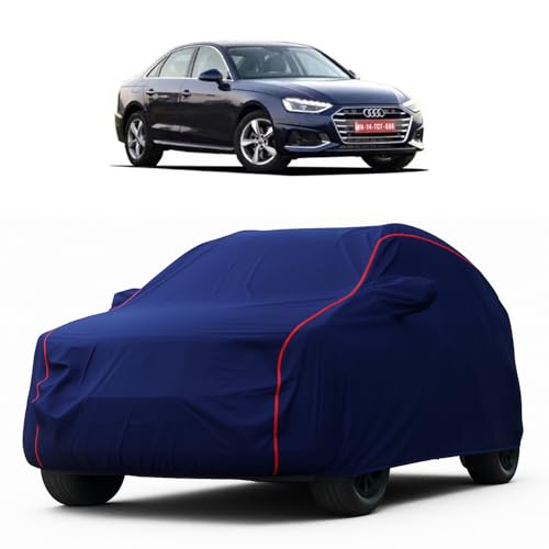 Image of Heavy-Duty Car Cover for Compatible with Audi A4 (2022 to 2025 All Models) Deluxe Car Protection Cover - Waterproof & UV-Resistant All-Season Exterior Protection