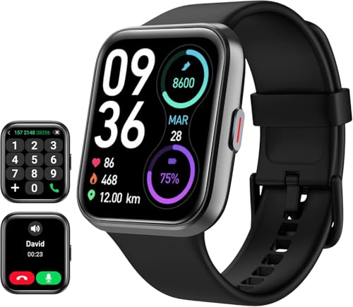 Tensky Orologio Smartwatch Uomo Donna 1,85' Smart Watch con Rispondi/Fai Chiamate, Alexa Integrata,...