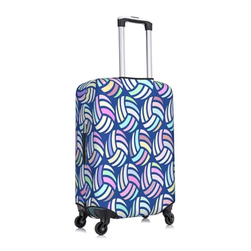 Volleyball Water Luggage Cover for Suitcase, Suitcase Cover Protector Fit 22-24 Inch Luggage Travel Accessories, M3