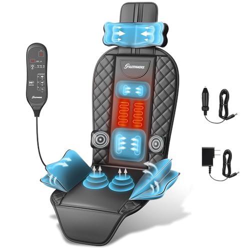 comrelax Back Massager with Heat & Traction & Vibration, Chair