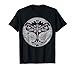 Magical Colorful Dragonfly Mandala T-Shirt & Design