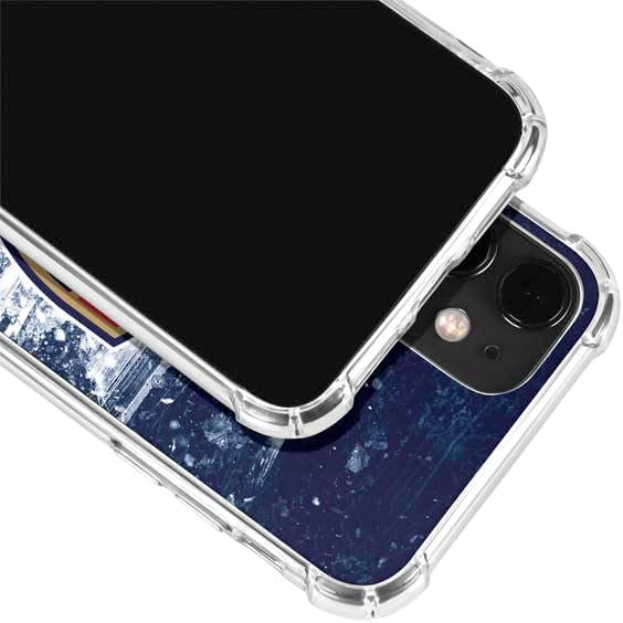 Skinit Clear Phone Case Compatible with iPhone 12 - Officially Licensed NHL Florida Panthers Frozen Design