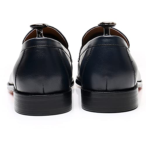 Zapatos sin cordones hombre para negocios y traje formal de boda 5