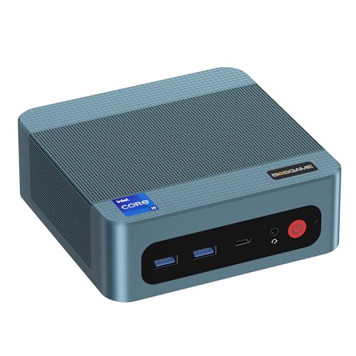 Mini PC i9 Windows 11 Pro BOSGAME P2Pro Intel Core i9-12900H 32GB DDR5 4800 Mhz 1TB M.2 NVMe PCIe 4.0 SSD | Dual 2.5G LAN | HDMI | DP | Thunderbolt 4 | Wi-Fi 6 | Bluetooth 5.2 | USB 3.2Gen2*4 |
