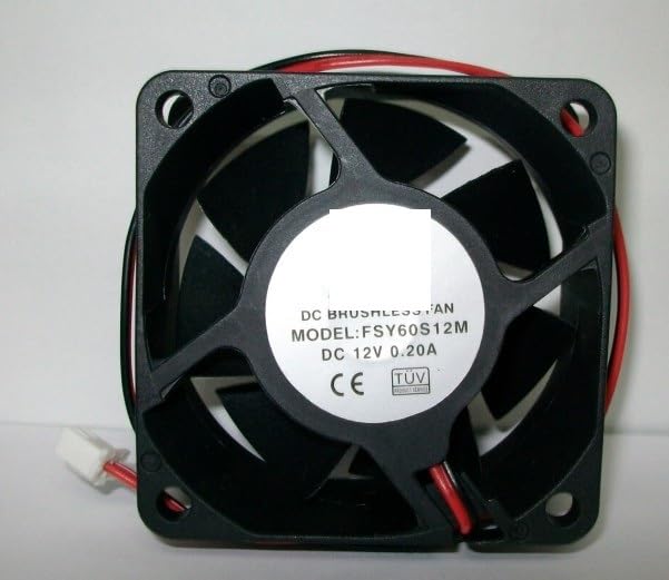 Ventilateur portable 60 x 25 mm FSY60S12M contre la surchauffe PC 12V