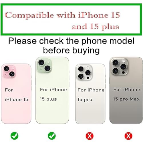 Lenti Sostitutive Fotocamera per iPhone 15, Vetro Posteriore Sostitutivo con Adesivo Incluso, Proteggi da Graffi e Impermeabile, con Kit Riparazione Professionale
