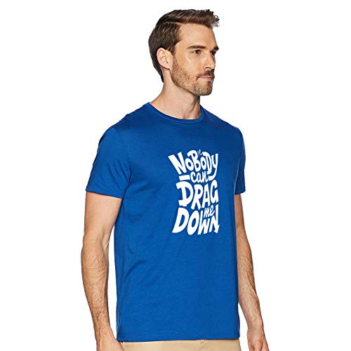 Image of T-Shirt for Men Nobody CAN Drag ME Down Quote Tees
