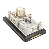 Vaguelly Jerusalem Tempel Skulptur Resin Modell Deko Figur Religiöses Kunstwerk Für Zuhause Schreibtisch Wohnzimmer Tischdekoration Heiliges Gebäude Ornament