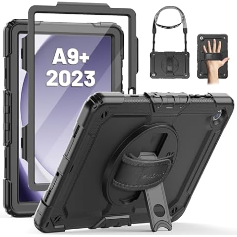 SEYMAC Shockproof Case for Galaxy Tab A9 Plus Cover