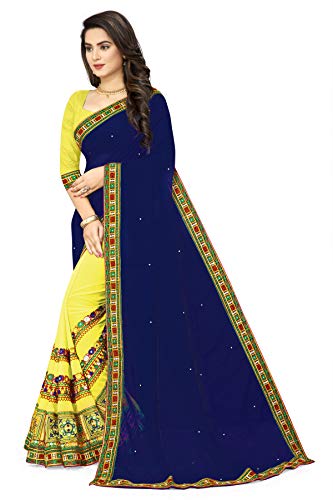Image of SERONA FABRICS Ethnic Saree (or) Sari for Women, Ideal for Wedding, Party, Festive & Daily Wear