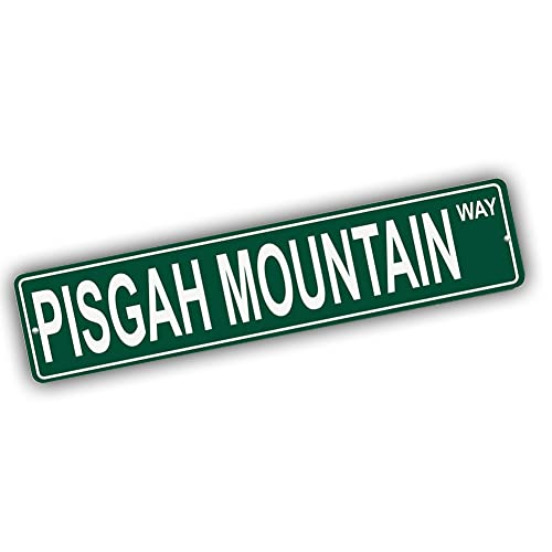 Brotherhood Aluminum Street Sign for Pisgah Mountain - Colorado Wall Decor