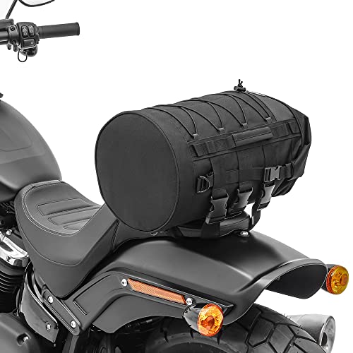 Sacoche de sissybar pour moto custom DB4 finition premium robuste - 6