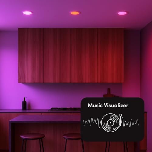 LIFX Smart Canless Recessed Lights 6 inch - RGB Tunable White, Deep Baffle by LIFX - Used condition - Image 7
