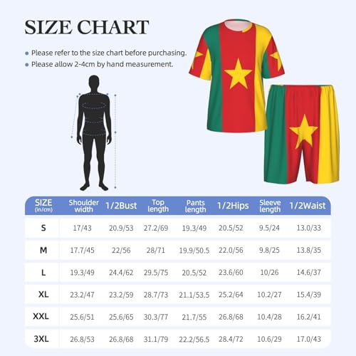 Pyjama Cameroun doux vêtement de nuit respirant confortable