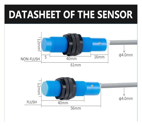 Capteur de proximité capacitif M12 étanche d'une précision millimétrique stable