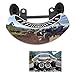 GUAIMI Motorcycle Mirrors 180 Degree Wide-angle Safety Rear View Mirror Blind Spot Side Mirror for Motorcycle, ATV/UTVs, Scooters, Cars, Aircrafts, Boats