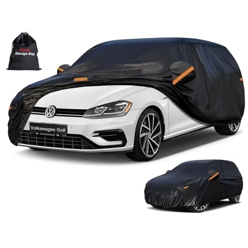 Kayme Heavy Duty Car Cover Waterproof All Weather, Custom Fit for Tesla Model S, Outdoor Full Exterior Cover with Charging Port and Breathable Ventilation Mesh, Sun and Rain Protection. grey