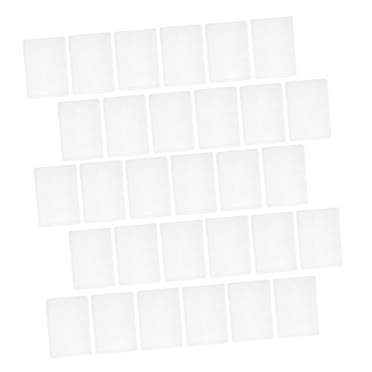 150stücke Kartenhüllen Für Spielkarten Doppelseitige Transparente Schutzhüllen Geeignet Für Sammelkarten Und Fotokarten Langlebig Und Wasserabweisend Karten