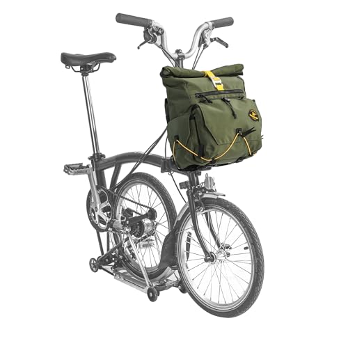 Rhinowalk 17L Front Bike Bag for Brompton with Frame & Strap