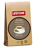 Ingwerkaffee, Kaffeebohnenmischung mit Kaffeebohnen, Kardamom, Koriander, Ingwer, Nelke, Pfeffer und Zimt, 40 Beutel